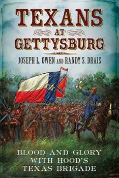 Paperback Texans at Gettysburg: Blood and Glory with Hood's Texas Brigade Book