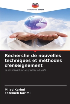 Paperback Recherche de nouvelles techniques et méthodes d'enseignement [French] Book