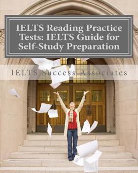 Paperback IELTS Reading Practice Tests: IELTS Guide for Self-Study Test Preparation for IELTS for Academic Purposes Book