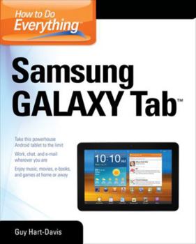 Paperback How to Do Everything Samsung Galaxy Tab Book