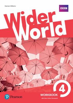 Paperback WIDER WORLD 4 WORKBOOK WITH EXTRA ONLINE HOMEWORK PACK [Spanish] Book
