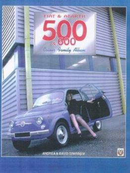 Hardcover Fiat and Abarth 500 Colour Family Album Book