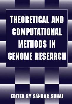 Paperback Theoretical and Computational Methods in Genome Research Book