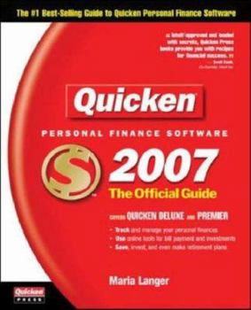 Paperback Quicken 2007: The Official Guide Book