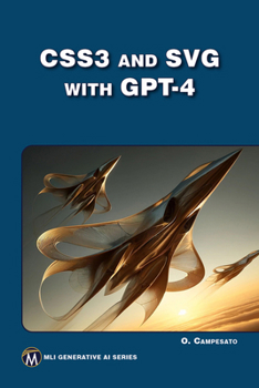 Paperback CSS3 and SVG with GPT-4 Book