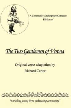 Paperback A Community Shakespeare Company Edition of The Two Gentlemen of Verona Book