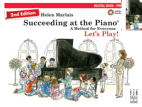 Paperback Succeeding at the Piano, Recital Book - Preparatory (2nd Edition) Book