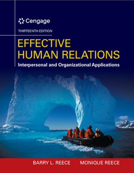 Hardcover Effective Human Relations: Interpersonal and Organizational Applications Book
