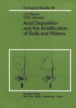Paperback Acid Deposition and the Acidification of Soils and Waters Book