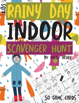 Paperback Kids Rainy Day Indoor Scavenger Hunt Book