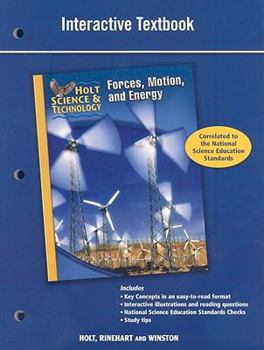 Paperback Interactive Textbook: M: Forces, Motion, and Energy Book