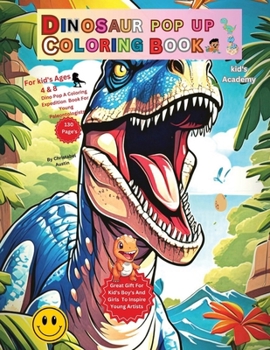 Paperback Dinosaur Pop Up Coloring Book. Book