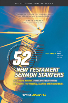 Paperback 52 New Testament Sermon Starters Book Two, Volume 2 Book