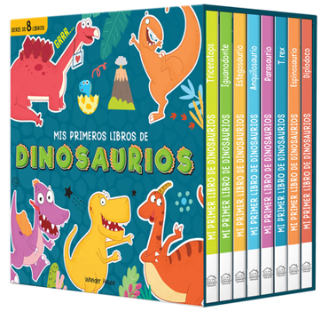 Hardcover My First Dino Board Book Boxed Set- Spanish [Spanish] Book