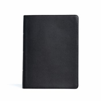 Leather Bound CSB Life Counsel Bible, Genuine Leather, Black: Practical Wisdom for All of Life Book