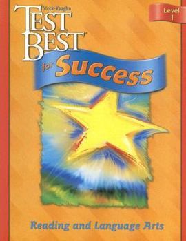 Paperback Reading and Language Arts, Level 1 (Test Best for Success) Book