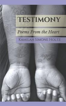 Paperback Testimony: Poems from the Heart Book