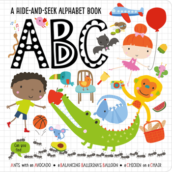 Board book Hide and Seek ABC Book