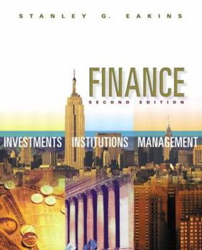Hardcover Finance: Investments, Institutions, and Management Book