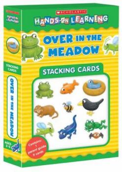 Paperback Over in the Meadow (Scholastic Hands-on Learning Stacking Cards) Book