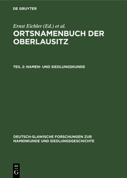 Hardcover Namen- Und Siedlungskunde [German] Book