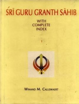 Hardcover Sri Guru Granth Sahib (2 Pts): With Complete Index (English and Hindi Edition) Book