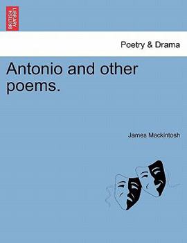 Paperback Antonio and Other Poems. Book