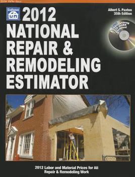 Paperback National Repair & Remodeling Estimator [With CDROM] Book