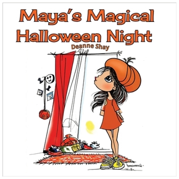 Paperback Maya's Magical Halloween Night: Celebrate Costumes, Candy, and Fall Traditions in This Charming Picture Book