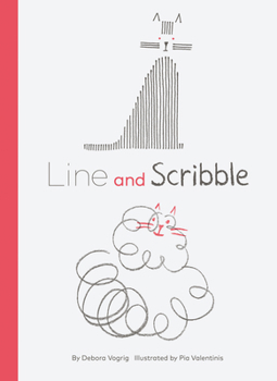 Hardcover Line and Scribble Book