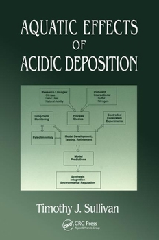Hardcover Aquatic Effects of Acidic Deposition Book