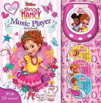 Hardcover Disney Fancy Nancy Music Player [With Three CDs] Book