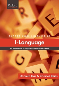 Paperback I-Language: An Introduction to Linguistics as Cognitive Science Book