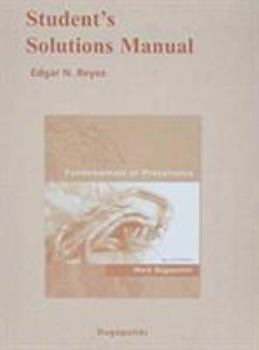 Paperback Student Solutions Manual for Fundamentals of Precalculus Book