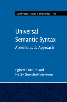 Paperback Universal Semantic Syntax: A Semiotactic Approach Book