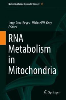 Hardcover RNA Metabolism in Mitochondria Book