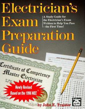 Paperback Electrician's Exam Preparation Guide: Based on the 1996 National Electrical Code Book