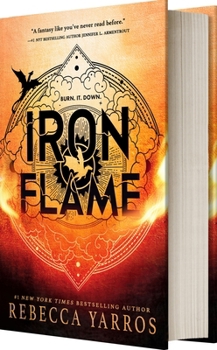 Hardcover Iron Flame Book