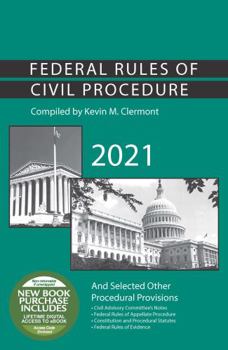 Paperback Federal Rules of Civil Procedure and Selected Other Procedural Provisions, 2021 (Selected Statutes) Book