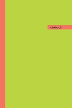 Notebook: Lined Notebook Journal - Avocado, Salmon, Black Seaweed - 120 Page 6 x 9 Resource and Novelty Gift - Diary, Planner, Organizer, Composition ... and Girls, Christmas, Birthday, Valentines
