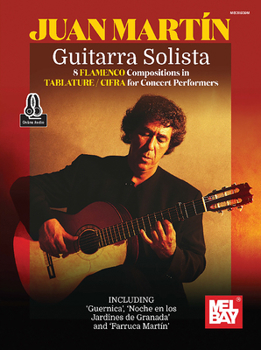 Paperback Guitarra Solista - 8 Flamenco Compositions in Tablature/Cifra for Concert [Multiple Languages] Book