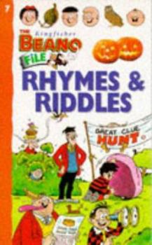 Paperback Rhymes and Riddles (The Kingfisher Beano File Books) Book