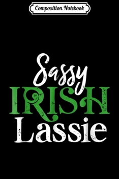 Paperback Composition Notebook: St Patricks Day Shamrock Flag Irish Correction Officer Journal/Notebook Blank Lined Ruled 6x9 100 Pages Book