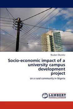 Paperback Socio-Economic Impact of a University Campus Development Project Book