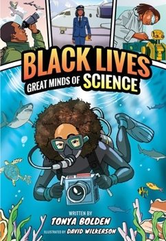 Paperback Great Minds of Science (Black Lives #1): A Nonfiction Graphic Novel Book