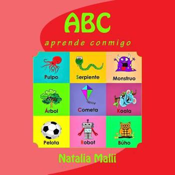 Paperback ABC aprende conmigo [Spanish] Book