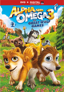 DVD Alpha and Omega 3: The Great Wolf Games Book