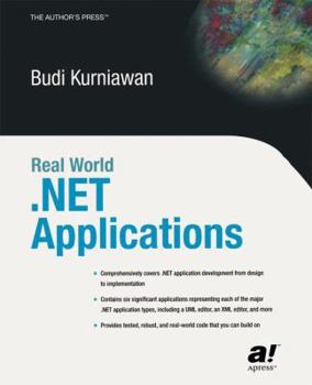 Paperback Real-World .Net Applications Book