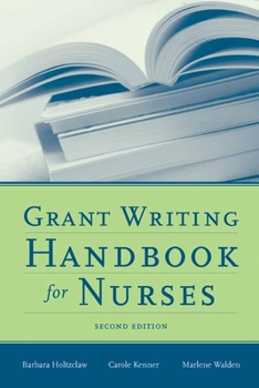 Paperback Grant Writing Handbook for Nurses Book