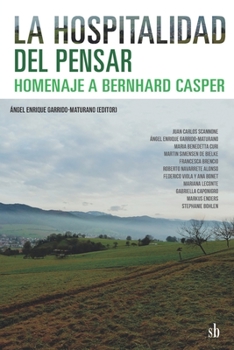 Paperback La hospitalidad del pensar: homenaje a Bernhard Casper [Spanish] Book